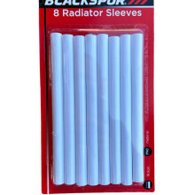 QUAILITAS Radiator Pipe Covers Sleeves [Pack of 8] – 15mm White Radiator Sleeves for Covering The Radiator Pipes, PVC, Heat-Resistant & Durable