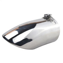 Car Exhaust Tip Stainless Steel Tailpipe Cover for Ford Focus Noise Reduction Silver Durable