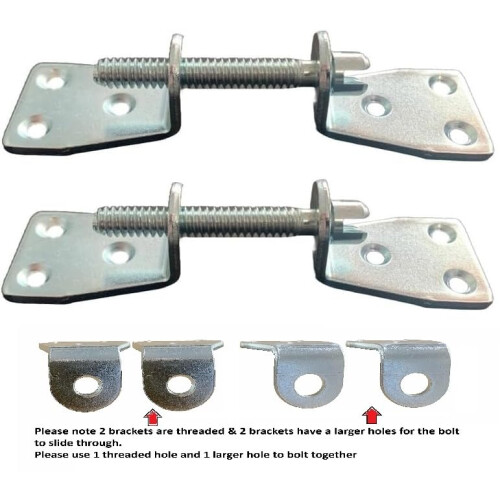 Pack of 2 Easy FIT Kitchen WORKTOP Connector Bolt 1