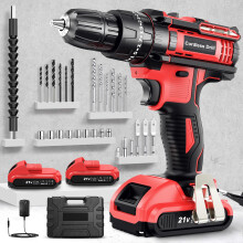 Cordless Drill Driver 21V, Cordless Hammer Drill w
