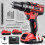 Cordless Drill Driver 21V, Cordless Hammer Drill w 1