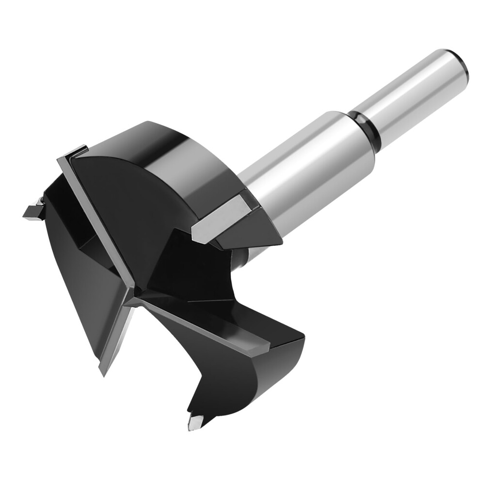 Hsawbit 40Mm Forstner Drill Bit, Triple-Flute Carbide Tipped Forstner Bit Hole Cutter For Hard Wood, Woodworking Hinge Cutter Hinge Drill Bit 5000278216139