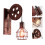 Aplique de pared industrial vintage con casquillo E27. 1