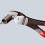 Knipex KNIPEX High Leverage Diagonal Cutter Chrome-Plated with Multi-Component Handles 160 mm, 74 05 160 4