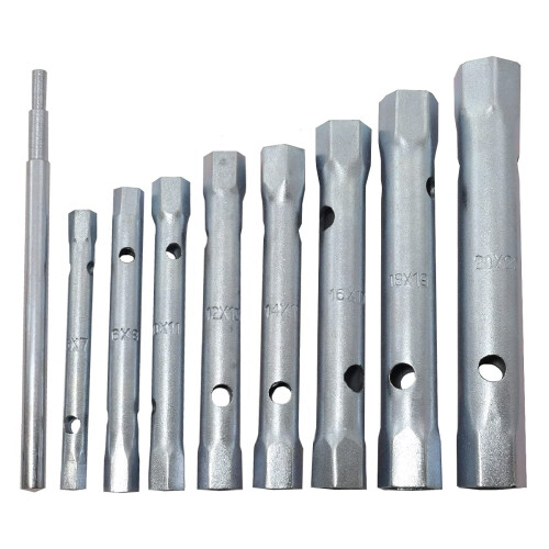 Toolzone 8pc Tubular Box Spanner Set 6mm to 22mm 1