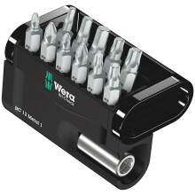 Wera 05057424001 Bit-Check 12 Metal 1 General Purpose Bit Set (12-Piece)