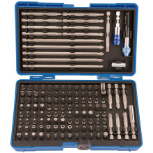 Draper Expert 127 Piece Magnetic Bit Holder Set | 25 mm 1/4" Metric Screwdriver Kit | Precision Hand Tools Accessories | Heavy-Duty Storage Case | 82