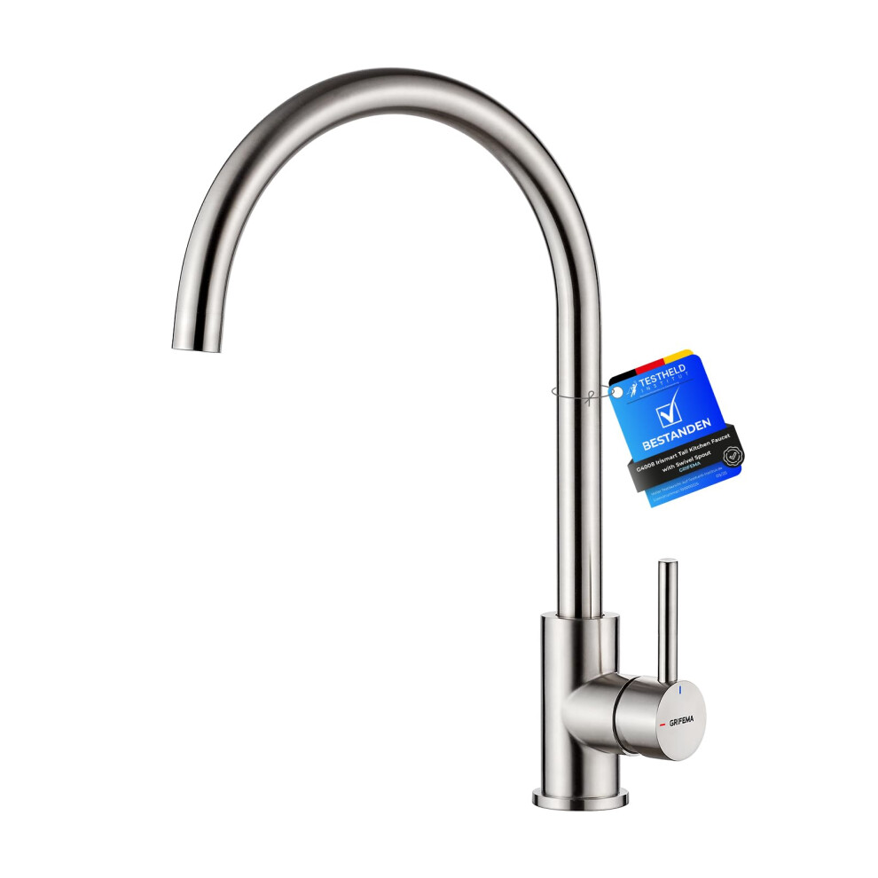 Grifema G4008 Kitchen Sink Taps Mixer With Single 63152654