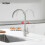 GRIFEMA G4008 Kitchen Sink Taps Mixer with Single 6