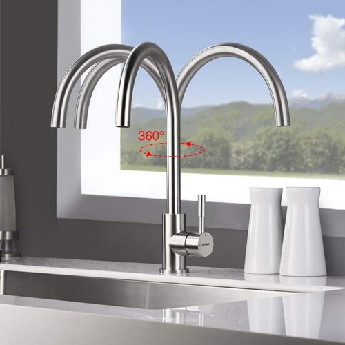 GRIFEMA G4008 Kitchen Sink Taps Mixer with Single 1