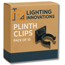 10 x Kitchen Plinth Leg Clips & Brackets Kick Board Plastic FITS 32MM Dia Leg