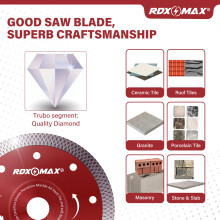 RDXMAX 115mm Diamond Cutting Discs for Angle Grinder Super Thin Fas