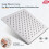 LIVOREST Square Rainfall Shower Head  8 inch Large Overhead Fixed Rain 2