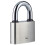 Yale Yale - Y112/60/132/1 Iron Disc Padlock 60mm - Nickel Plated - Hardened Steel Sha 1