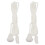2pcs Replacement Cord Pull for Ceiling Switch,Nylon Pull Cord Light Switch Bathroom Light Pull Cord White Light Switch Pull Cord Light Cord Pull Stri 1