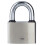 Yale Yale - Y112/60/132/1 Iron Disc Padlock 60mm - Nickel Plated - Hardened Steel Sha 6