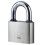 Yale Yale - Y112/60/132/1 Iron Disc Padlock 60mm - Nickel Plated - Hardened Steel Sha 7