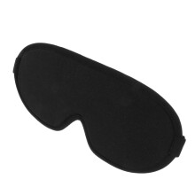 3D Contoured Sleep Mask with Memory Foam, Adjustable Nose Pads and Breathable Light Blocking for Travel