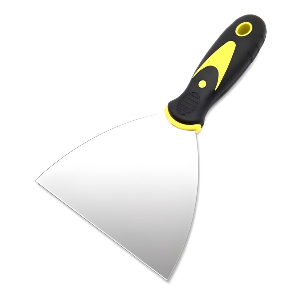Galamax Wallpaper Scraper, Stainless Steel Paint Scraper With Soft Grip Handle And Metal Blade Scraper