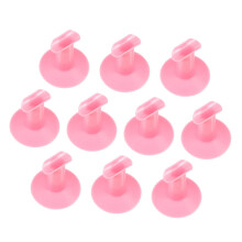 Nail Finger Stand 10Piece Set Adjustable Hand Rest for Precision Nail Art Salon and Home Use
