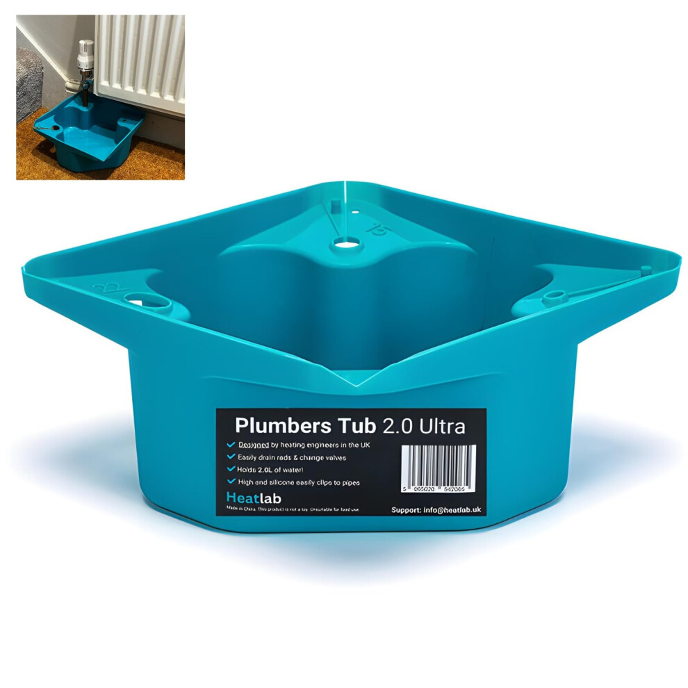 Photos - Fireplace Accessory The Ultimate Plumb Tub 2.0 XL High Capacity Plumbe