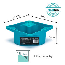 The Ultimate Plumb Tub 20 XL High Capacity Plumbers Tub Essential Plu