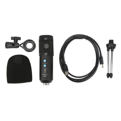 Premium μικρόφωνο USB για τραγουδιστή και streamer podcaster με καρδιοειδές πολικό μοτίβο