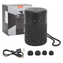 Portable Wireless Speaker Waterproof Bluetooth 5.0 OmniDirectional Sound Hands Free Mic TWS Stereo Connection for Home Outdoor Use