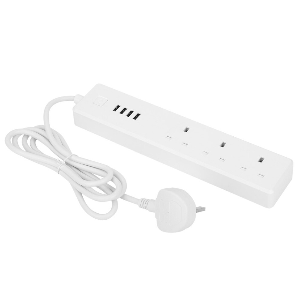Voice Controlled Smart Outlet With Usb Charging Ports Surge Protected Power Strip Compatible With Alexa Google Home For Simultaneous Device Charging 9432746982974