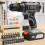 Cordless Drill, 20V Electric Combi Drill Set with 1