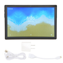 Android-Tablet mit Dual-Kamera, 10,1-Zoll-IPS-Display, Octa-Core-Prozessor, langer Akkulaufzeit und WLAN-Unterstützung – Gold-Tablet für