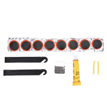 Air Bed Dinghy Cycling Bicycle Tire Tool Motorcycle Tire Rubber Tire Patches Emergency Need for Repairing Bicycle Tire Durable Material Patch Set for