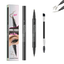 Waterproof DualEnded Eyebrow Pencil with Longwear Sweatproof Formula for Natural Brow Shaping