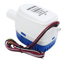 12V Submersible Auto Bilge Pump 1200GPH
