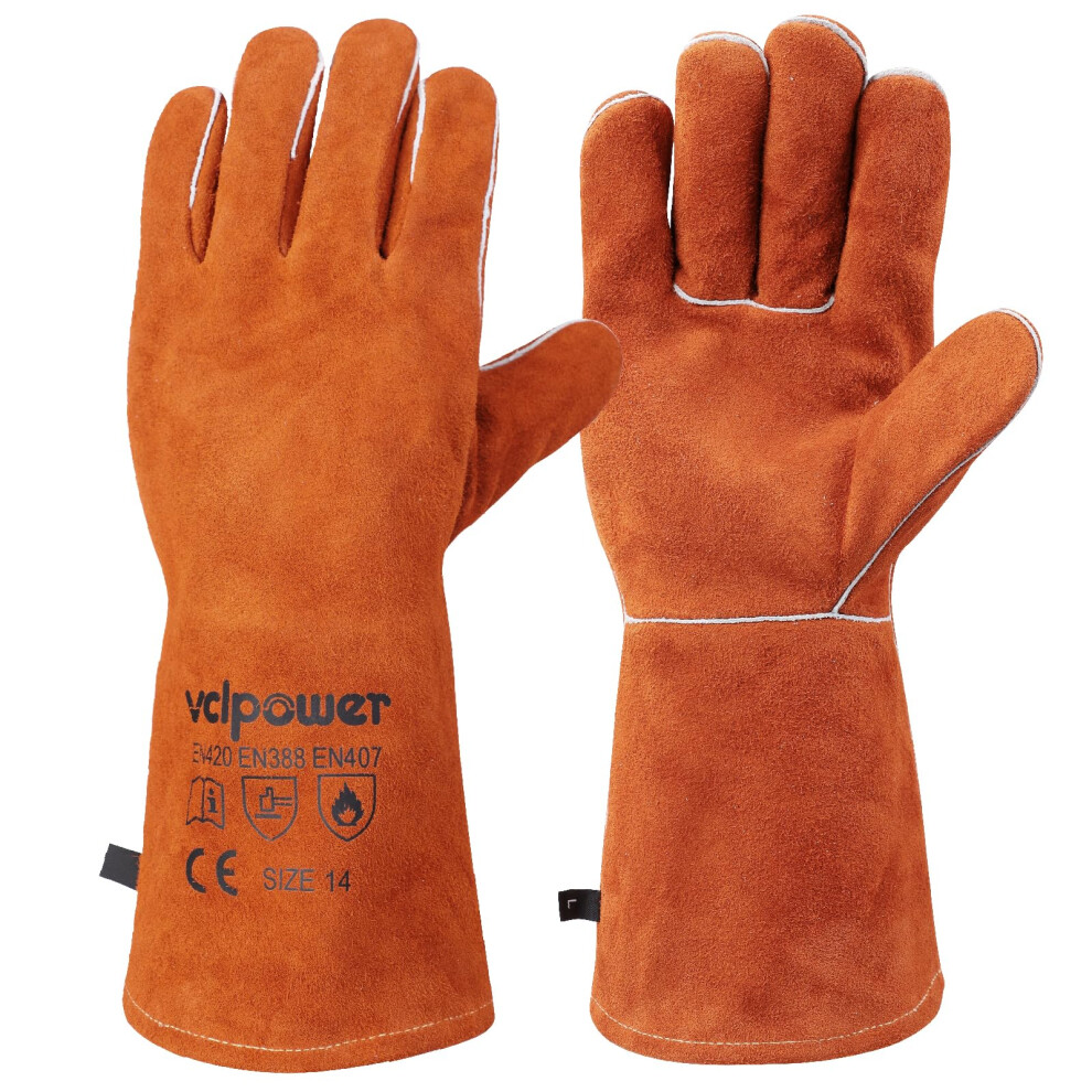 Photos - Safety Equipment vclpower Fireplace Gloves Fire Heat Resistant: 14I