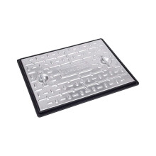 Clark Drain 600 x 450mm Galvanised S/S 5T Manhole Cover PC6BG