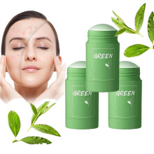 Green Tea Face Mask Stick 3Pcs Oil Control Deep Cleansing Moisture Balance Clay Mask