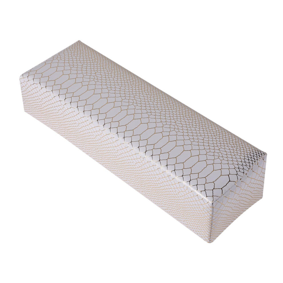Nail Arm Rest Manicure Hand Pillow with Comfortable Wrist Support and EasyClean Leather Surface