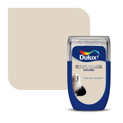 Dulux Dulux Easycare Kitchen Tester Paint, Natural Hessian, 30 ml