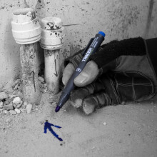 Tracer ClogFree Construction Marker Kit Site Holster AllPurpose Marker