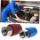 2pcs AC Quick Coupler Adapter Kit for Car Air Conditioning Hose Fitting,  Pressure Safe 5