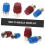 2pcs AC Quick Coupler Adapter Kit for Car Air Conditioning Hose Fitting,  Pressure Safe 2