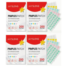 Pimple Patches Hydrocolloid Acne Patches Star Shape Colorful Tea Tree Salicylic Acid 3 Sizes 800pcs