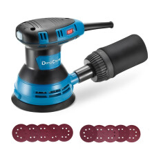 Dong Cheng Random Orbital Sander, 300W, 12000 RPM,