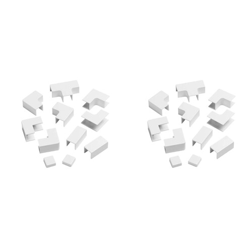 D-Line 16x16mm Trunking Accessory Multipack, Join