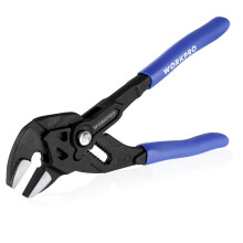 WORKPRO 180 mm Adjustable Pliers Wrench, Adjustable Spanner, Water Pump Pliers, Self Adjusting Jaw Pliers Max Jaw Capacity 40 mm