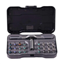 24 in 1 Multi Bit Ratchet Wrench Screwdriver Set With Magnetic Screwdriver Bits,
