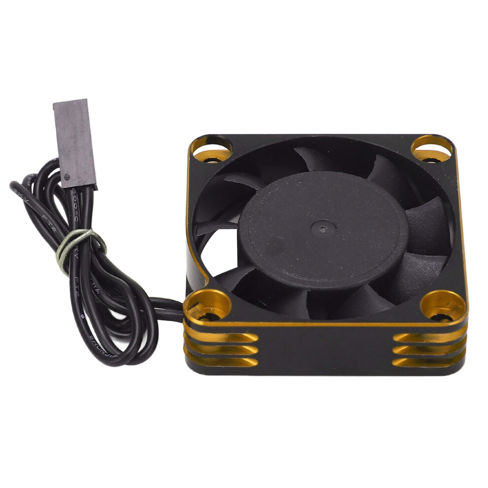 Rc Car Cooling Fan 15000Rpm Speed Brushless Motor Cooler 40X40mm For Axial Traxxas Hsp Hpi 59V Gold 9113335741317