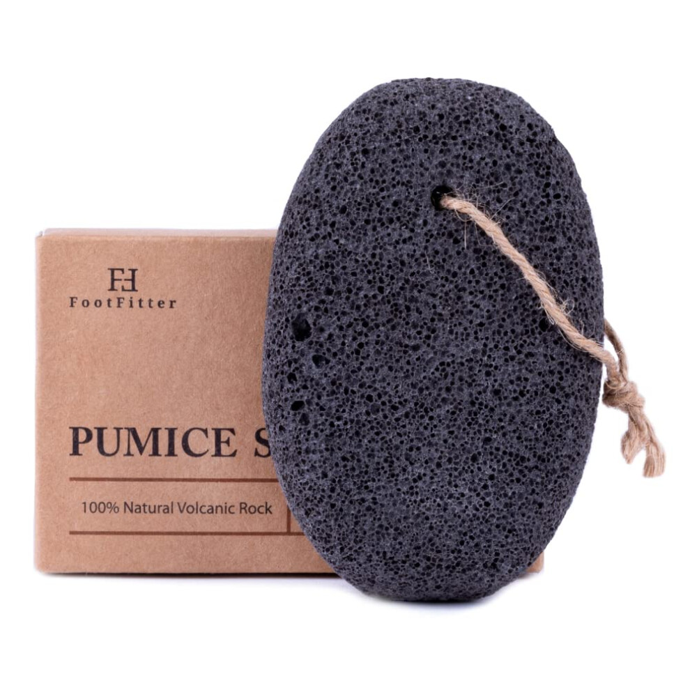 Natural Volcanic Pumice Stone for Feet Callus Removal, Deep Exfoliating Scrubber for Cracked Heels