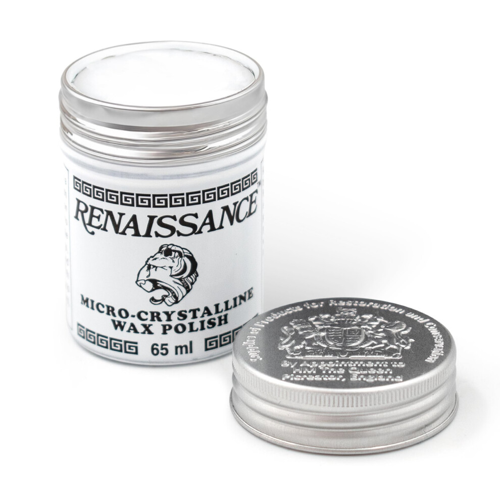 Renaissance Wood Wax And Polish - 65Ml Clear Wax For Furniture, Oak Wood, And Antique Restoration - Wood Care And Restoration 69112447